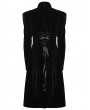 Punk Rave Black Retro Gothic Velvet Symmetric Embroidery Party Coat for Women