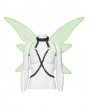 Punk Rave Fluorescent Green Punk Gothic Butterfly Wings Harness