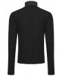 Punk Rave Black Gothic Techwear Style Long Sleeved Fitted T-Shirt for Men