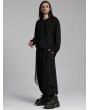 Punk Rave Black Gothic Decadent Loose Casual Knit T-Shirt for Men