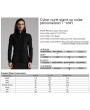 Punk Rave Black Gothic Cyber Punk Stand Up Collar Personalized T-Shirt for Men