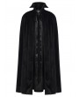 Punk Rave Black Gothic Bat Collar Dark Night Count's Long Cloak