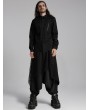 Punk Rave Black Gothic Cyberpunk Functional Long Sleeve Shirt for Men