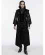 Punk Rave Black Gothic Stand Collar Gorgeous Sleeveless Jacket for Men