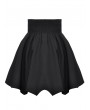 Dark in love Black Gothic Minimalist Batwing High-Waisted A-Line Skirt