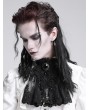 Devil Fashion Black Gothic Retro Beaded Embroidery Lace Party Neck Tie for Men