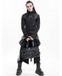 Devil Fashion Black Gothic Punk Spiked Skull Multi-Layer Chain Shoulder Bag