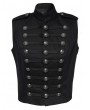 Pentagramme Black Gothic Steampunk Officer Uniform Vest for Women