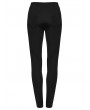 Punk Rave Black Gothic Mesh Splicing Leggings for Women