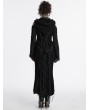 Punk Rave Black Decadent Gothic Fit Hooded Sweater Coat for Women