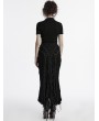 Punk Rave Black Decadent Gothic Punk Fishtail Long Skirt