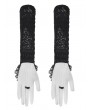 Dark in love Black Gothic Romantic Lace Embroidered Gloves