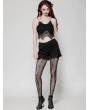 Dark in love Black Gothic Sexy Lace Camisole Top for Women